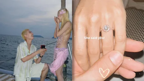 บอส ชนกันต์ ทำเซอร์ไพรส์ คุกเข่าขอแฟนสาวแต่งงาน รักสุกงอมหลังคบมา 5 ปี