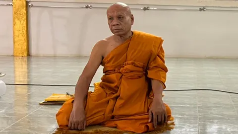 "ผู้กองเข้ม" แอบบวชเงียบ ตั้งใจจำวัด 3 เดือน ไม่ขอพูดปม "หวยอลเวง 12 ล้าน"