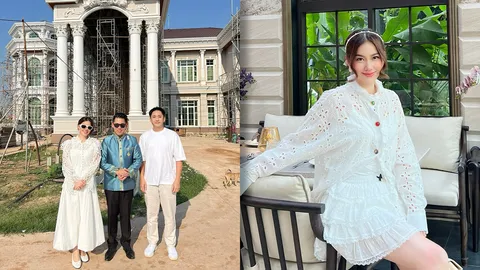 หมิง ชาลิสา อัปเดตภาพเรือนหอสุดหรูระดับคฤหาสน์ คนแห่ทักไม่ใช่บ้านแต่เป็นวัง