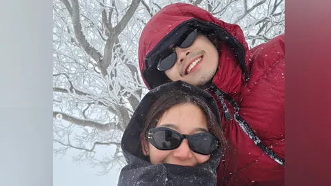 เสิร์ฟโปรแกรมเลิฟ ภณ ควง คุกกี้–ญดา กินเที่ยวญี่ปุ่นต่อ อวดโมเมนต์หวานฉ่ำมาก