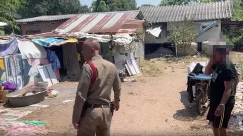 เมียไม่ทนแล้ว ผัวคว้ามีดฟันข้าวของในบ้านเละ โมโหทำส้มตำเผ็ดไป