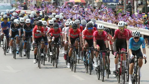 ศึกสองล้อ “ทัวร์ ออฟ ไทยแลนด์” คึกคัก นักปั่นนานาชาติส่งทีมร่วมชิงชัยเต็มพิกัด