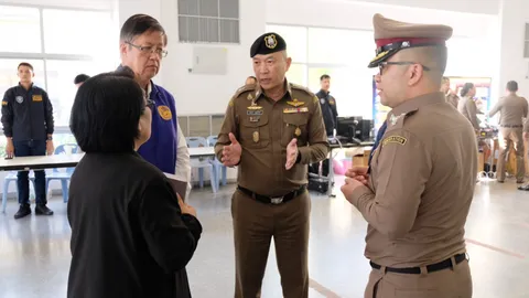 ผบช.สตม. ลุยชายแดนแม่สอด คุมเข้มลอบเข้าเมือง สกัดกั้นอาชญากรรมข้ามชาติ