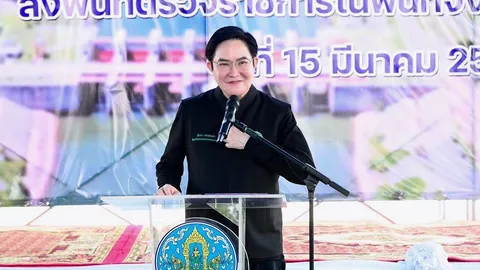 รมช.อัคราฯ เยือนเมืองลับแล เร่งรัดงานก่อสร้างระบบส่งน้ำเขื่อนทดน้ำผาจุก