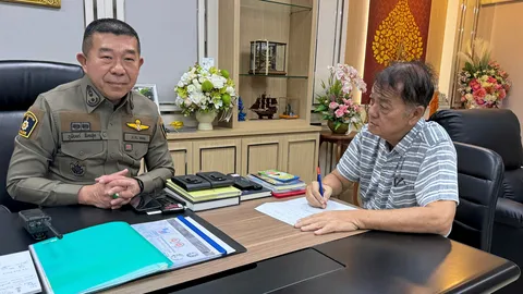 “ผบก.ระยอง” โต้สวน “ผวจ.” ปกป้องผกก.บ่อน จับได้แค่ 15 คน ที่เหลือไทยมุง