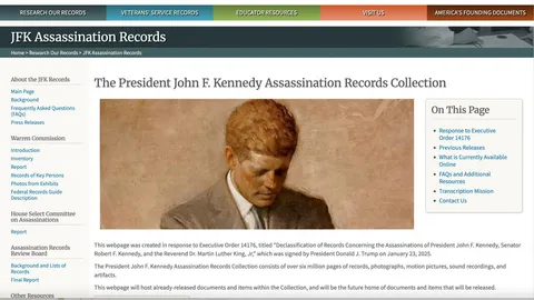 สหรัฐฯ เผยเอกสารการลอบสังหารเจเอฟเค กว่า 80,000 ไฟล์