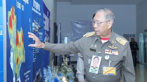 "องคมนตรี" เปิดปฏิบัติการฝนหลวง บรรเทาความรุนแรงจากพายุลูกเห็บ