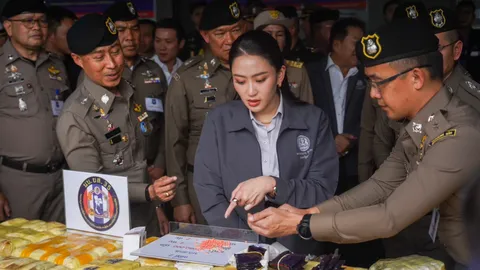 “อิ๊งค์” ตามผลปราบยาเสพติดนครสวรรค์ ยันยาบ้า 20 ล้านเม็ดไม่มีวนของกลาง