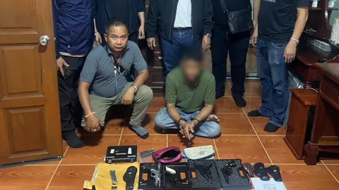 คนร้ายยิงตร.-สายลับขณะล่อซื้อปืน มอบตัวแล้ว อ้างไม่เชื่อเป็นตำรวจจริงเลยยิงใส่