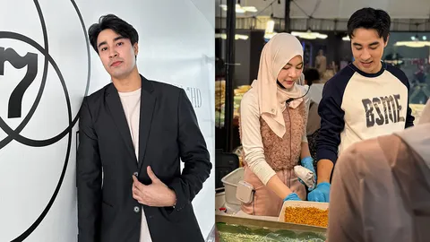 ส่องชีวิต ฟีฟ่า เปรมอนันต์ พระเอกช่อง 7 หลังแต่งงาน ช่วยภรรยาออกบูธขายบะหมี่