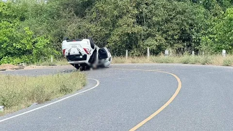 คนร้ายลอบกดชนวนระเบิดรถยนต์ ปลัดหญิง อบต.ดอนทราย บาดเจ็บ