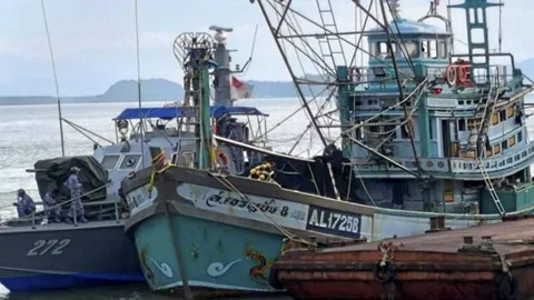 เมียนมา มีคำสั่งลดโทษ ปล่อย 4 ลูกเรือคนไทยถูกขังคุกที่เกาะสอง