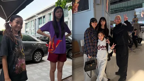 ขวัญเอยขวัญมา แจง เมียแจ๊ส ห่วงลูกสาวหนีแผ่นดินไหว พ่อแม่ไม่อยู่แต่พี่ดูแลน้องได้