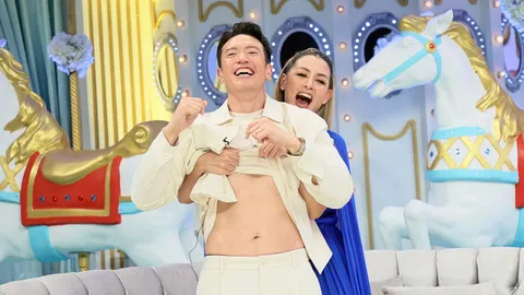 แด๊ดดี้ "ชาย" โชว์ร่างทอง "วิกกี้" จัดหนัก แต่งคอสเพลย์เอาใจผัว ใน "3 แซ่บ"