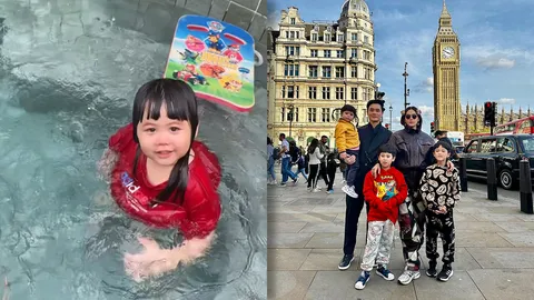 แม่ชมพู่ อุ้ม น้องเกล วิ่งลงจากชั้น 47 ขณะเกิดแผ่นดินไหว พ่อน็อต ลงคลิปเด็กๆ ปลอดภัยดี