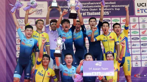 “เสธ.หมึก” พอใจ ทัวร์ ออฟ ไทยแลนด์ นักปั่นไทยทำผลงานได้ตามเป้าหมาย