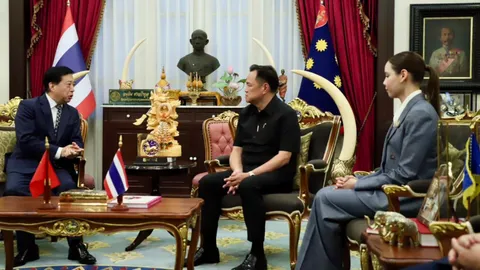 “อนุทิน” หารือทูตจีน ยืนยันร่วมมือกับรัฐบาลไทยสืบสวนสาเหตุตึก สตง.ถล่ม เต็มที่