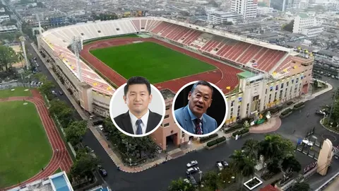 “กรมพลศึกษา” ตอบกลับทันที หลัง “เศรษฐา” จวกให้ “คนแก่-หัวล้าน-พุงพลุ้ย” ใช้สนามศุภชลาศัย