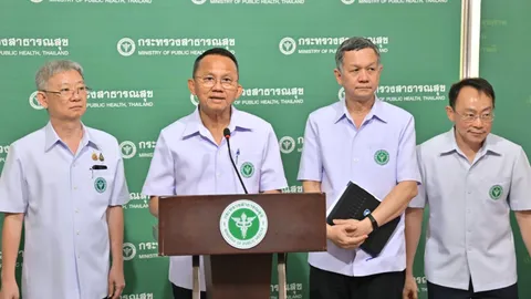 สธ. เตรียมส่งทีมปฏิบัติการฉุกเฉินทางการแพทย์ ช่วยผู้ประสบภัยตามเมียนมาร้องขอ