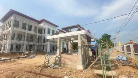 สตง. แจงตึกกำลังก่อสร้างใหม่ที่นครนายก ใช้บริษัทคนไทย ไม่ใช่ของบริษัทจีน