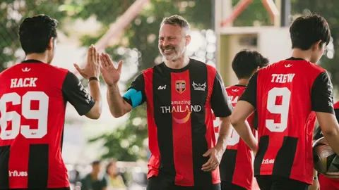 "ไรอัน กิกส์" ตำนานปีกพ่อมดปิศาจแดงบุกไทย โชว์ลีลาลากเลื้อยย้อนวันวาน