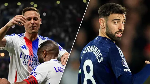 เทียบผลงาน 10 นัดหลังสุด "แมนยูฯ" ฟอร์มแกว่ง VS "ลียง" โคตรโหด ก่อนบู๊ ยูโรปาลีก