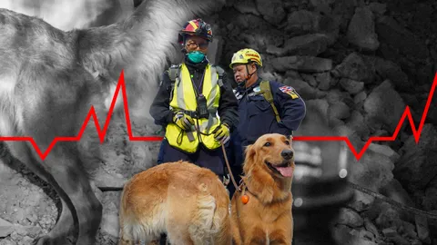 สุนัข K9 USAR ฝึกเข้ม 2 ปี ภารกิจสุดหินกลางซากตึก สตง.