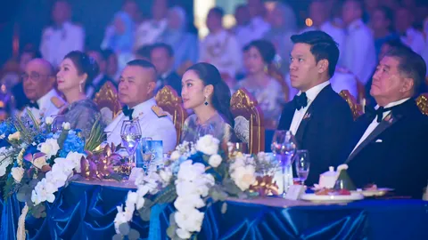 “อิ๊งค์” ควงสามีร่วมงานเลี้ยง 88 ปี กองทัพอากาศ ขอบคุณที่ทำงานหนักทั้งปี