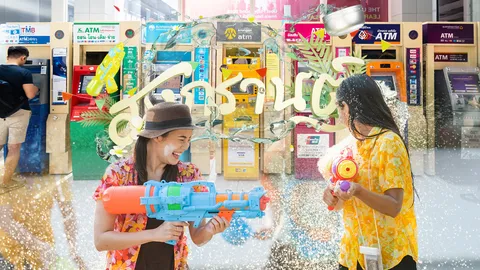 สงกรานต์ 2568 ธนาคาร สาขาทั่วไป-ในห้าง เปิด ปิด วันไหนบ้าง?