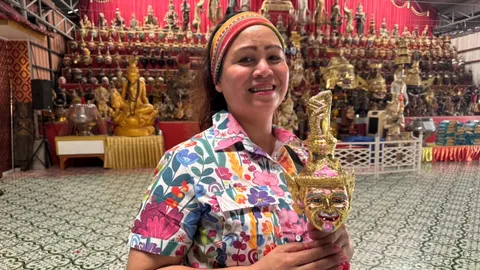 สาวบินตรงจากเนเธอร์แลนด์ ขอพร "ปู่ฤาษีพรหมเมศ" ใจดีเผยเลขเด็ดงวดนี้