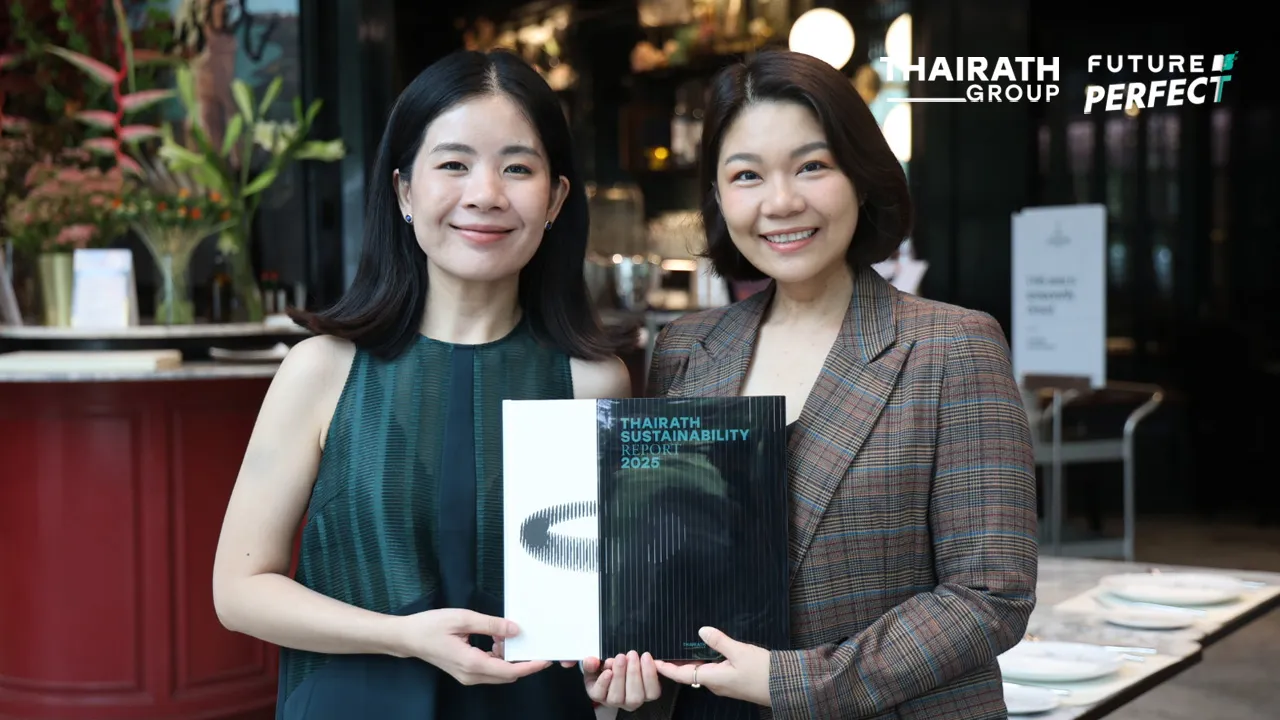 ผู้บริหารไทยรัฐกรุ๊ป พบ พิชามาศ ชัยงาม เพื่อมอบ “Thairath Sustainability Report 2025”