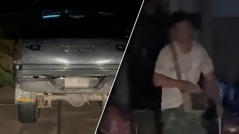 สาวสุดเซ็ง เจอกระบะชนแล้วหนี โทรหาตำรวจ เจอคำตอบสุดช็อก ให้จำเลขทะเบียนมาแจ้งความ