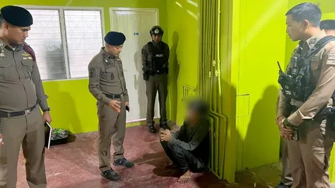 หนุ่มโหด ซ้อมแฟนสาวดับคาห้องพัก ยอมรับกับ ตร. ลงมือทำร้ายผู้ตายจนแน่นิ่ง