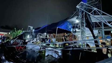 "ครูแอ๊ด" ศิลปินเพลงล้านนา เล่านาทีพายุพัดถล่มเวทีจัดงาน หวิดเอาชีวิตไม่รอด