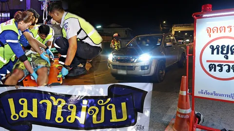 7 วันสถิติสงกรานต์ ลดให้ได้คนเจ็บตาย
