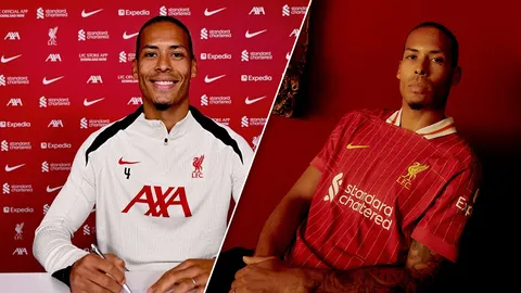 เปิดตัวเลขค่าเหนื่อย "ฟาน ไดค์" หลังต่อสัญญาลิเวอร์พูล ขึ้นแท่นกองหลังค่าเหนื่อยสูงสุดในยุโรป