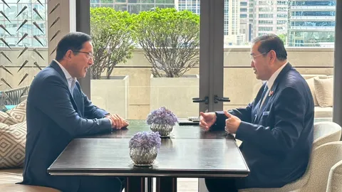 “สุรเกียรติ์” พบเพื่อนเก่า “ลิโต้ กามาโช” มาไทย ร่วมคณะที่ปรึกษา ปธ.อาเซียน