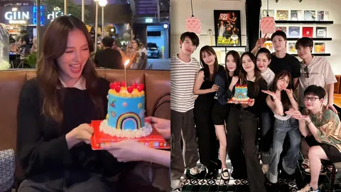 ณิชา ณัฏฐณิชา แฮปปี้ฉลองวันเกิดย้อนหลังกับเพื่อนๆ บรรยากาศสุดอบอุ่น