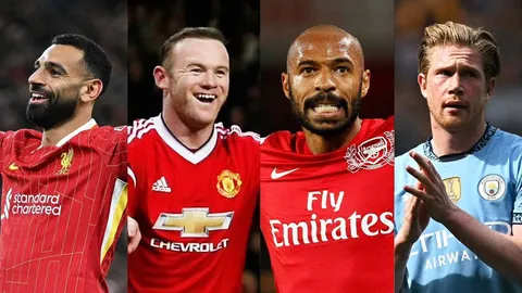 "ซาลาห์" โหดจริง ยืนหนึ่งสถิติไร้เทียมทาน เหนือกว่า 3 สตาร์ดัง ระดับตำนาน "พรีเมียร์ลีก"