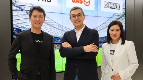 “JAS” จับมือ “AIS” ลงนาม MOU ดึงคอนเทนต์ลีกฟุตบอลระดับโลกเตรียมเสิร์ฟตรงถึงแฟนบอลไทย 