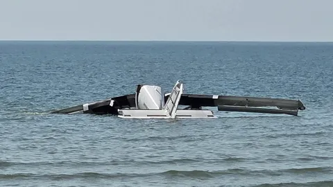 เครื่องบิน ตร. ตกทะเลชะอำ มีเสียงเครื่องยนต์ระเบิด พยายามบินกลับแต่ไม่ทัน