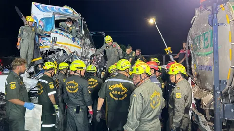 SUV ถูกสิบล้อชนอัด 8 ศพ พบเพิ่งออกรถมาไม่ถึงอาทิตย์ เพื่อนโพสต์อาลัย