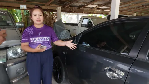 ขับไประแวงไป แก๊งหนังสติ๊กป่วนตาก ยิงรถยนต์ชาวบ้านเสียหาย รอยบุบ-กระจกแตก