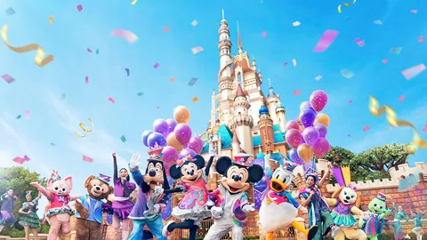 ฉลองครบรอบ 20 ปีฮ่องกงดิสนีย์แลนด์