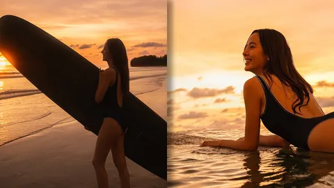ณิชา จัดให้ เสิร์ฟความแซ่บแบบรัวๆ ใส่ชุดว่ายน้ำอวดหุ่นผอมเพรียว ฟ้าระเบิดแบบจะบ้า 