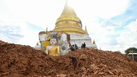 พม่าเมิน ปล่อยการหยุดยิงช่วยแผ่นดินไหวหมดอายุ เดินหน้าโจมตีไม่หยุด