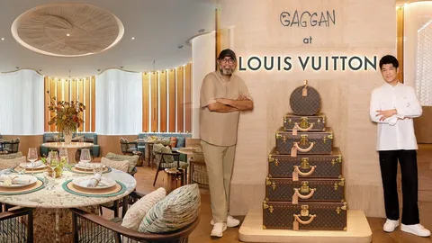สองเชฟดังสร้างมิติใหม่ "Gaggan at Louis Vuitton"
