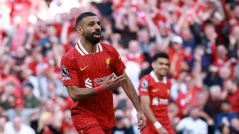 “ลิเวอร์พูล” สร้างแผ่นดินไหว! แรงเฮลูกยิง "แม็ค อัลลิสเตอร์" ทำแอนฟิลด์สั่น 1.74 ริกเตอร์