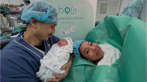 ดา เอ็นโดรฟิน คลอดลูกชายคนที่ 2 ตั้งชื่อ น้องดิน ด้านสามีโพสต์ซึ้ง