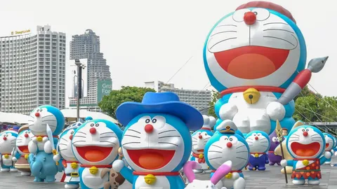 เปิดนิทรรศการโดราเอมอน ใหญ่ที่สุดในโลก